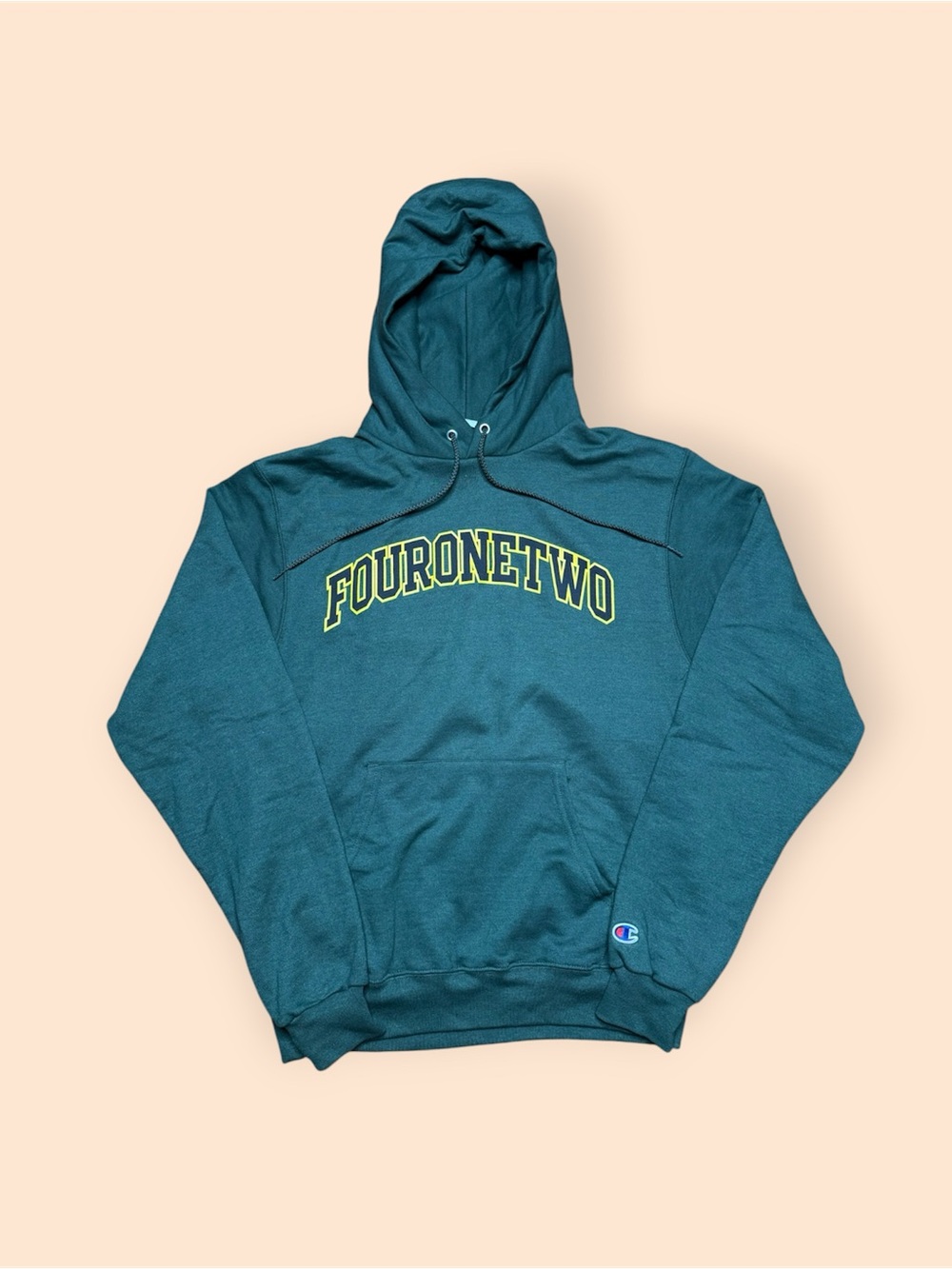 Four One Two Champion Hoodie Green Men’s Small Pittsburgh 412